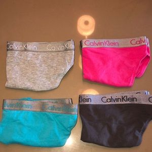 Bundle of 4 pairs of Calvin Klein underwear
